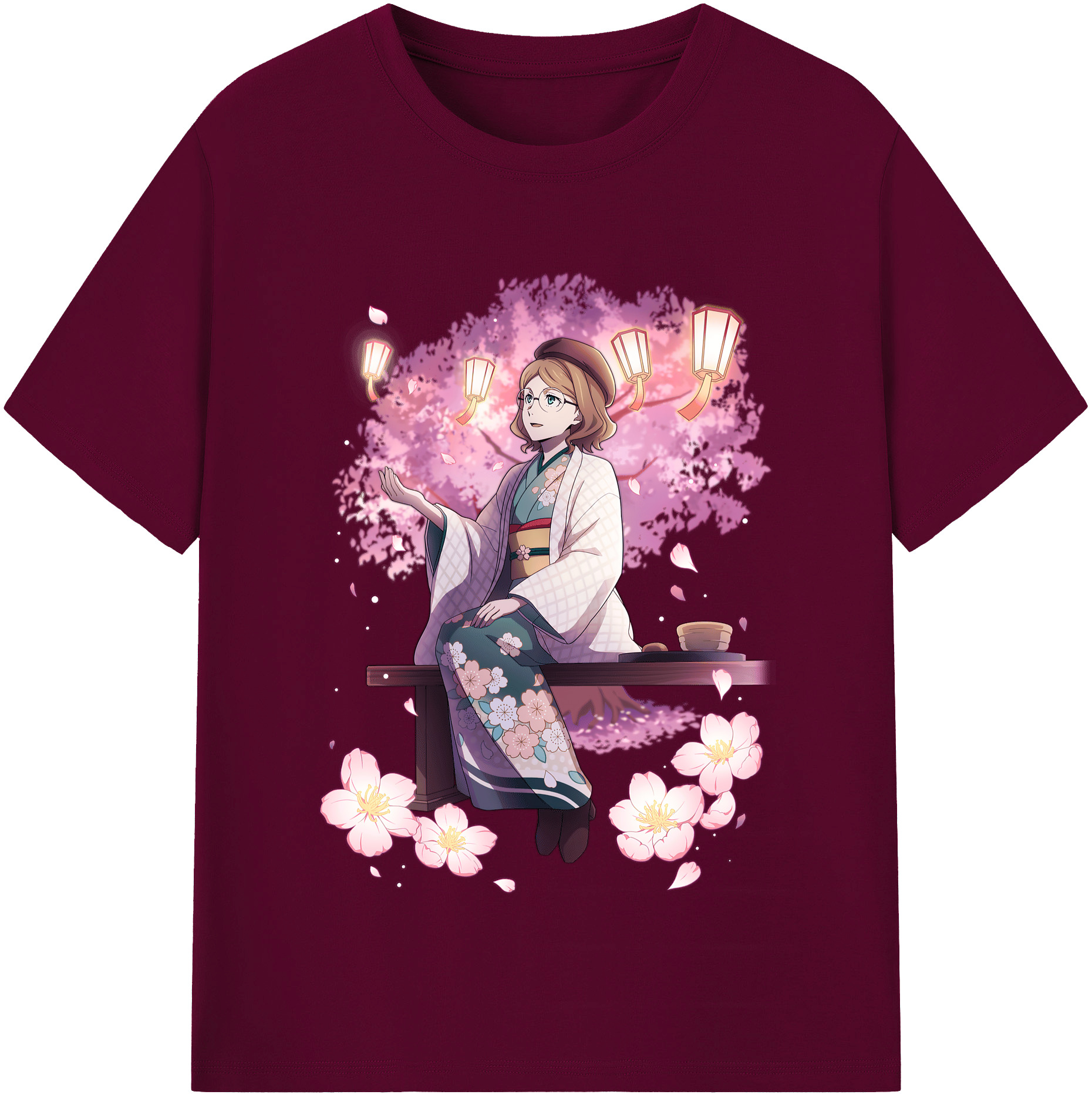（画像用） 文豪ストレイドッグス Bungo Stray Dogs レディースカジュアルプリントTシャツ（綿100％）